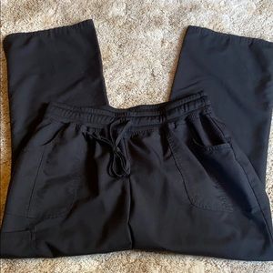 ScrubStar Black Scrub Pants
